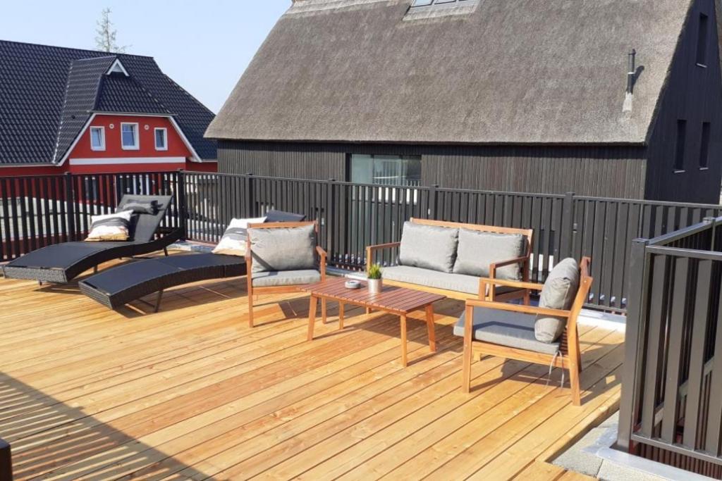Fh Magnolia Fuer 12 Pers. Mit Terrasse + Dachterasse Βίλα Born Εξωτερικό φωτογραφία